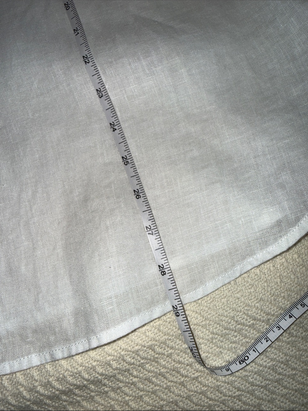 J. Jill White Linen Button-Front Top - Picture 6 of 8
